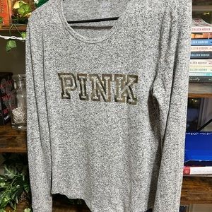 VS PINK cozy long sleeve shirt